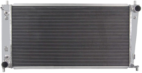 ALLOYWORKS 3 Row All Aluminum Radiator For 1999-2010 Ford Expedition Lobo F-150 F-250 F-350 Lincoln Blackwood Navigator 4.2L 4.6L 5.4L V6 V8 GAS