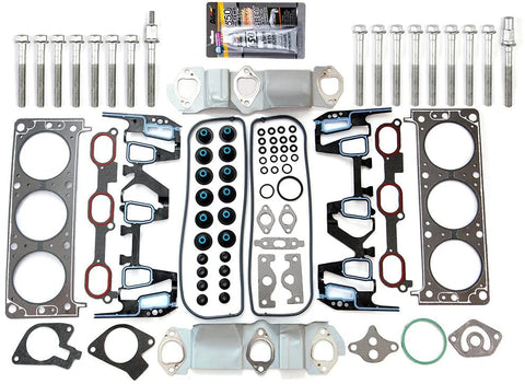 SCITOO Compatible with Cylinder Head Gasket Bolts Fit for Buick Century Rendezvous for Chevrolet for Oldsmobile Alero Cutlass Silhouette for Pontiac 12V VIN E J