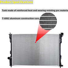 WFLNHB Radiator 13364 Replacement for 2014 2015 2016 2017 Ford Explorer 3.5l V6 13445 3666 3667