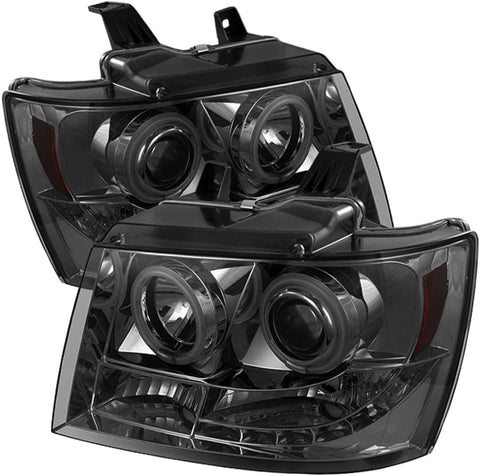 Spyder Auto 444-CSUB07-CCFL-SM Projector Headlight