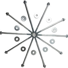 Z Whip LS Car Intake Manifold Bolt Kit USA made Bolts Compatible Chevy Camaro Corvette GTO G8 SS Pontiac Trans AM F-Body 4Th 5Th Gen LS1 LS2 LS3 LS6 LS7 Z06 Z28 Grand Sport