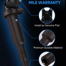 POCYBER Ignition Coils Pack Set of 6 for BMW, Replaces OE# 0221504470 00044 Fits BMW 325i 335i 328i 525i 530i 330i 650i X3 X5 M3 M5 M6 Z3 Z4 Mini Cooper More