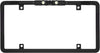BOYO VISION Ultra-Slim Full-Frame License-Plate Camera with LED Lights and Trajectory Parking Lines (Black), One Size