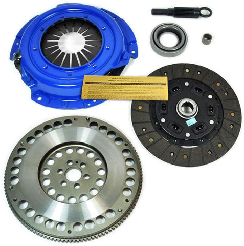 EF STAGE 1 SPORT CLUTCH KIT& 11.5 LBS RACE LIGHT FLYWHEEL WORKS WITH 91-98 NISSAN 240SX
