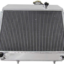 CoolingCare 2 Row Aluminum Radiator for Toyota Corolla KE30 KE38 KE55 KE70 1974-1985 MT