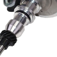 A-Team Performance HEI Complete Distributor Straight 6 Cylinder 240 and 300 65K Coil Compatible With Ford F100 F150 F250 E100 E150 One Wire Installation Blue Cap