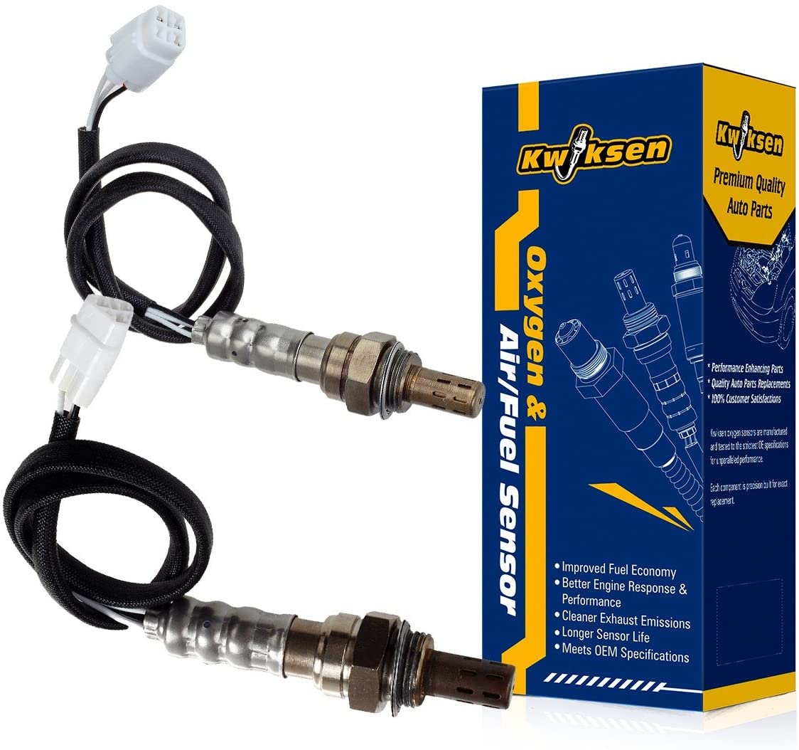 2pcs Heated Upstream and Downstream O2 Oxygen Sensor 234-3091 234-3088 Sensor 1 and Sensor 2 Replacement for Legacy 2.2L /2.5L 1996-1998