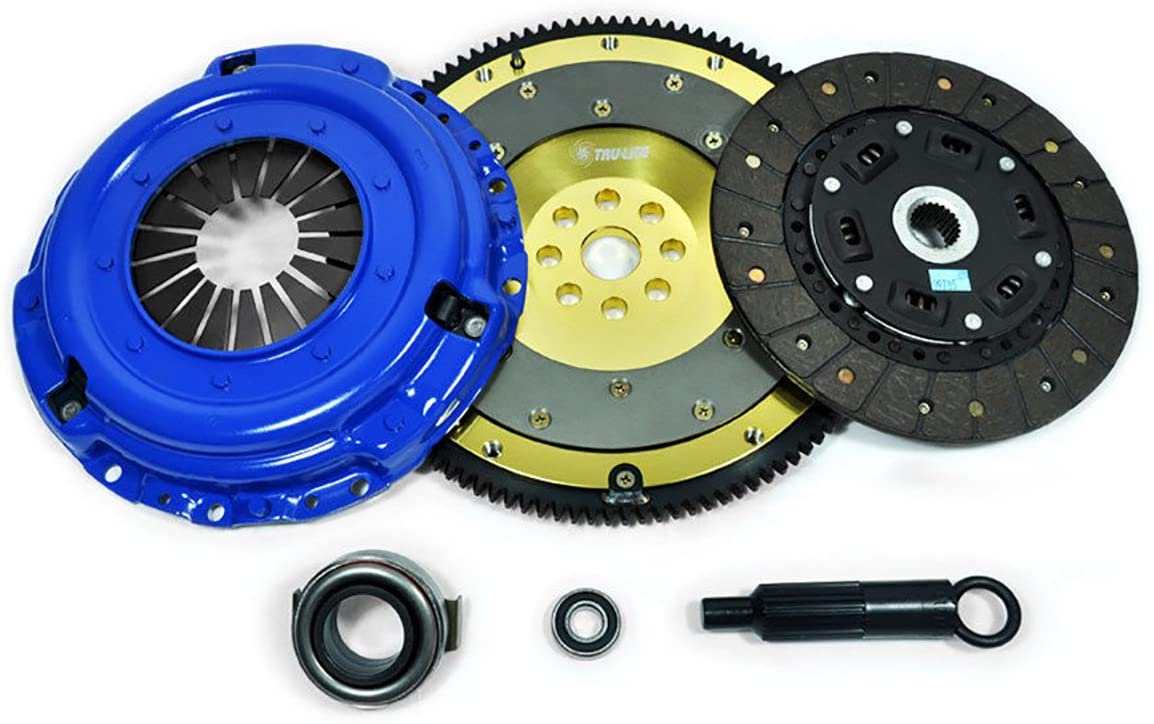 PPC SPORT 2 CLUTCH KIT+ALUMINUM FLYWHEEL FITS HONDA ACCORD PRELUDE ACURA CL