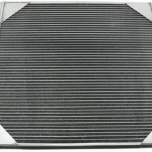 OzCoolingParts 07-17 Jeep Wrangler JK Radiator, 3 Row Core Aluminum Radiator for 2007-2017 08 09 10 11 12 13 14 15 16 Jeep Wrangler JK 3.6 3.8L V6