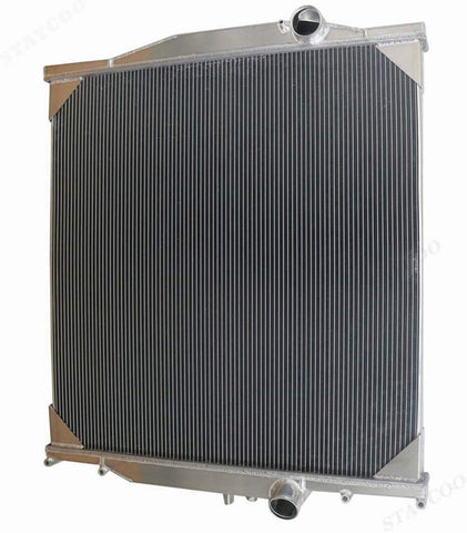 CoolingSky 2 Row Full Aluminum Radiator for 1996-2009 Volvo Mack Truck CHN CXN VHD VN VNL VNM WC WX VNL64T 670 VHD104F