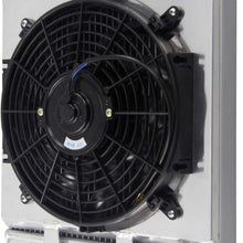 ALLOYWORKS 2 Row Aluminum Racing Radiator Fan Shroud Kit for 92-00 Honda Civic EK EG/ 93-97 DEL SOL Manual Transmission
