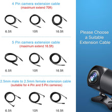 PixelMan Backup Camera Extension Cable,16.5ft 4 Pin Male to Female Rear View Camera Extension Cord for Dash Cam Mirror Cam Rearview Camera,Reverse Camera Wire for Car Pickup Truck SUV Van Rv Trailer