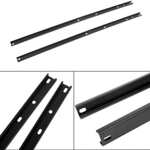 LONGKEES Black Aluminum Roof Rack Cross Bars Side Rail Package for 2009-2017 Traverse (Side Rails) 19244264