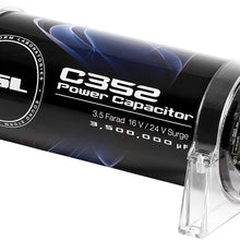 Sound Storm C352 3.5 Farad Car Capacitor for Energy Storage to Enhance Bass Demand from Audio System