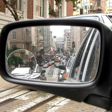 Ampper 2 Pack 3" Blind Spot Mirrors for Trucks, Van, SUV, Large Vehicle - Aluminum Frame Glass Convex Rear View Blind Spot Mirrors