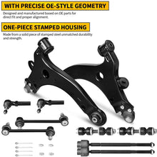 Control Arm Kit Compatible with 1997-2009 Buick Century/Regal/Allure/LaCrosse, 2000-2016 Chevy Impala/Monte Carlo, 1998-2002 Oldsmobile Intrigue, 2004-2008 Pontiac Grand Prix