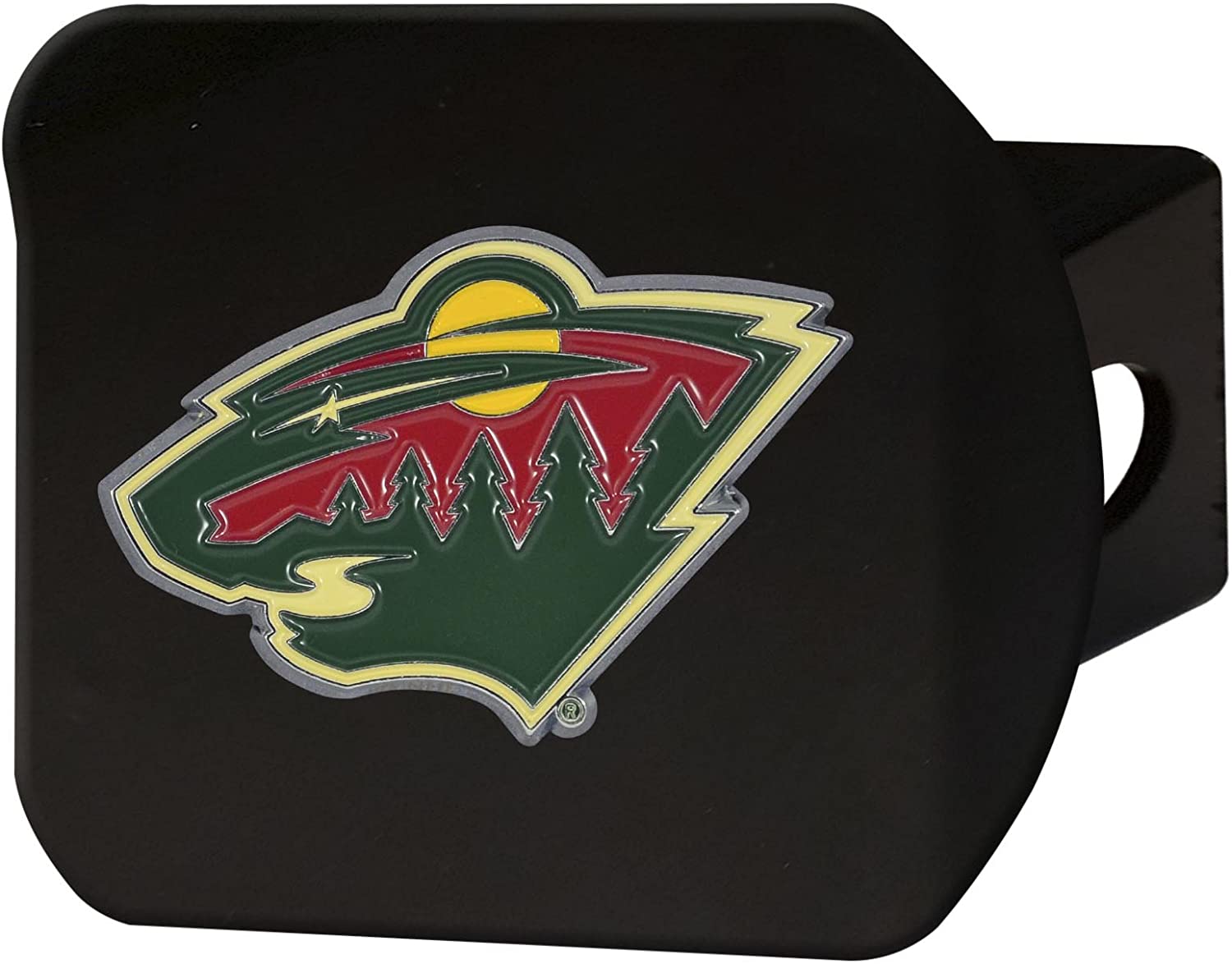 FANMATS NHL Mens Color Hitch - Black (Minnesota Wild One Size Team Color)