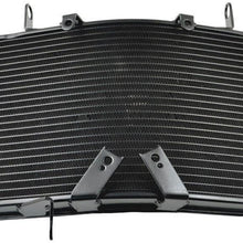 OzCoolingParts 08-11 Ducati Radiator, Full Aluminum Replacement Cooling Radiator for 2008-2011 Ducati 848 1098 1198 1198 S 1098 S 1098R, Ducati Motorcycle Radiator