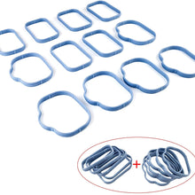 Engine Oil Cooler Filter Housing Adapter & Intake Manifold Gasket Set Compatible with 2014-2017 Jeep Wrangler Grand Cherokee Dodge Avenger Challenger Charger Caravan Chrysler Town & Country 3.6L