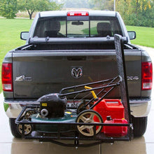 Apex Hitch-Mounted Steel Cargo Carrier with Ramp - 500 lb. Capacity