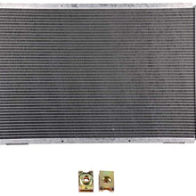 SCITOO Full Aluminum Radiator Replacement for 1998 1999 2000 2001 2002 Mercury Grand Marquis Sedan 4.6L CU2157 Plastic Radiator