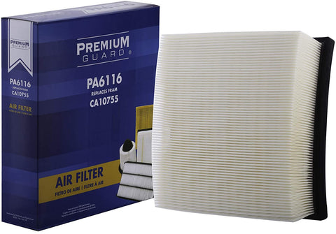 PG Air Filter PA6116| Fits 2014-19 Toyota Highlander, 2011-20 Jeep Grand Cherokee, 2011-20 Toyota Sienna, 2010-19 Lexus RX350, 2011-20 Dodge Durango
