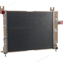 CoolingSky 45MM 3 Row All Aluminum Radiator for 2000-2004 Dodge Dakota Durango L4 2.5L V6 3.7L 3.9L 4.7L V8 5.2L 5.9L