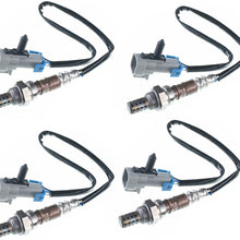 A-Premium O2 Oxygen Sensor Replacement for Chevrolet Silverado 1500 Tahoe GMC Sierra 1500 03-05 Yukon Yukon XL 1500 03-04 Cadillac Escalade 5.3L 4-PC Set