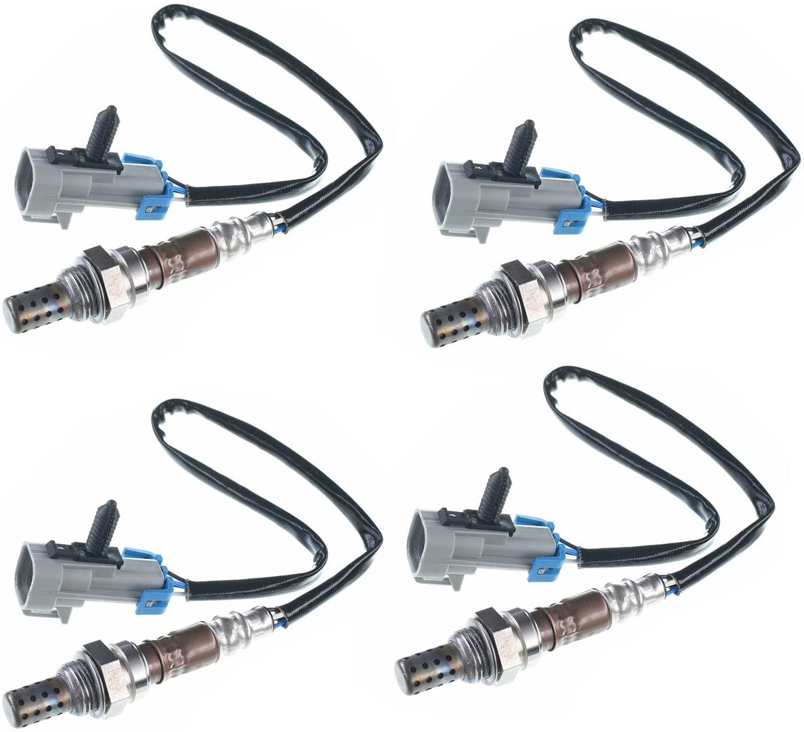 A-Premium O2 Oxygen Sensor Replacement for Chevrolet Silverado 1500 Tahoe GMC Sierra 1500 03-05 Yukon Yukon XL 1500 03-04 Cadillac Escalade 5.3L 4-PC Set