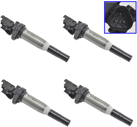 Delphi GN10571 Ignition Coil Kit 4 Piece Set for 10-15 BMW 11-15 Mini Cooper