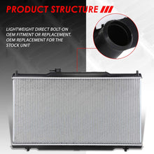 Replacement for 02-06 Honda CRC AT/Element Lightweight OE Style Full Aluminum Core Radiator DPI 2443