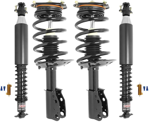 Suncore 409G-32-5 Passive Suspension Conversion Kit Incl. Front Coil Over Struts And Rear Coil Over Shocks Passive Suspension Conversion Kit
