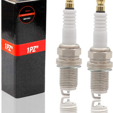 1PZ BKR-X02 Removable Terminal Nut Spark Plug for Polaris Trail Boss 330 Trail Boss 325 2000 2001 2003 2004 2005 2006 2007 2008 2009 2010 2011 (Pack of 2)