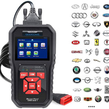 SEEKONE OBD2 Scanner Professional Car OBD II Scanner Auto Diagnostic Fault Code Reader Automotive Check Engine Light Diagnostic EOBD Scan Tool for All OBDII Protocol Cars Since 1996(Enhanced SK860)