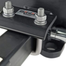 TOPTOW 64707 Trailer Hitch Tightener Anti Rattle Clamp for 1.25 Inch and 2 Inch Receiver Hitches, Black Aluminum Stabilizer Plate, 2 Packs