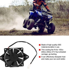 REOUG Motorcycle Thermo Electric Cooler Accessories Cooling Fan Fit for 250cc Karting
