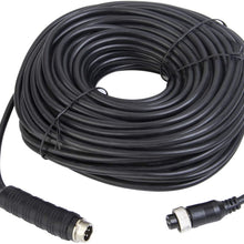 Xenocam 32FT 10M Car Video 4-Pin Aviation Extension Cable for CCTV Rearview Camera Truck Trailer Camper Bus Motorhome Vehicle Backup Monitor System Waterproof Shockproof
