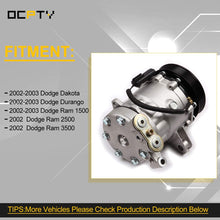 OCPTY Air conditioner Compressor Compatible for Dodge Dakota CO 4854C