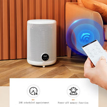 LYYAN Household Heater Portable Dual-Control Waterproof Dual-Purpose Electric Heater for Home and Bath Energy-Saving Electric Heater (White) Three-Speed Adjustment 1200W/1000W/600W