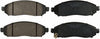 KFE KFE1094-104 Ultra Quiet Advanced Premium Ceramic Brake Pad Front Set for: Nissan Frontier, Pathfinder, Xterra, NV200, Leaf; Suzuki Equator