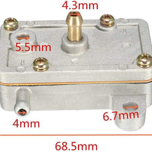 XinQuan Wang Pulse Vacuum Fuel Pump for M i k u n i DF44-211 14 Liter Hour Single Outlet Modification Accessories