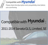 OTUAYAUTO Front Hood Struts - Replacement for 2011-2014 Hyundai Sonata (Excluding Hybrid) Hood Lift Support Shock, OEM # 6489 SG367017 81161-3Q000 (pack of 2)