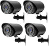DAUERHAFT HD Security Camera Aluminum Alloy HD Camera 100-240V,Home Security(100-240V US regulations)