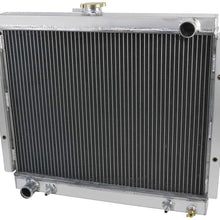 ALLOYWORKS Full Aluminum Radiator For 1984-1995 Toyota Pickup 2.4L L4 Gas Diesel / 4Runner