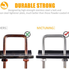 MICTUNING Hitch Tightener for 1.25 inches and 2 inches Hitches, Heavy Duty Anti-Rattle Stabilizer, Reduce Movement from Hitch Tray Cargo Carrier Bike Rack Trailer Ball Mount