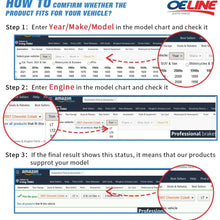 MOCA Engine Timing Chain Kit for 2005-2008 Toyota Hilux & 2005-2015 Toyota Tacoma & 2006-2009 Toyota Hiace & 2010 Toyota 4Runner 2.7L L4-2TRFE Design
