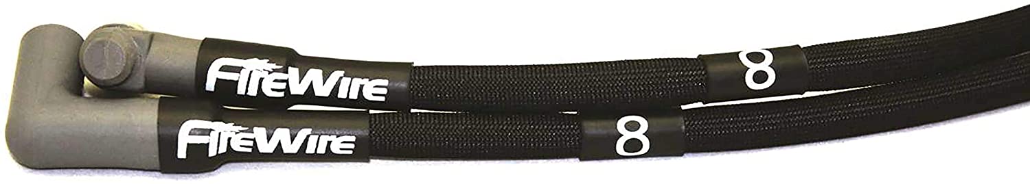 FAST 255-2407 Firewire 90 Degree Small Block Chevrolet Under-Header Cover Wireset