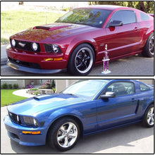 Front Racing Style Air Vent Hood Scoop For Ford Mustang GT V8 2005-2009 Black