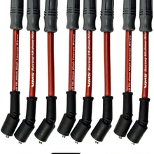 VMS Racing 10.2mm High Performance Engine SPARK PLUG IGNITION WIRES Wire Set in RED Compatible with LS1 5.7L V8 GM Engines Chevy Chevrolet Camaro Corvette Pontiac Firebird Trans Am