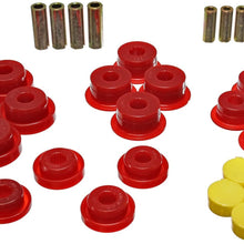 Energy Suspension 2.3106R Front Control Arm Bushing Set for Jeep TJ